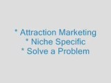 Attraction Marketing Blueprint.  (Attractions Marketing)
