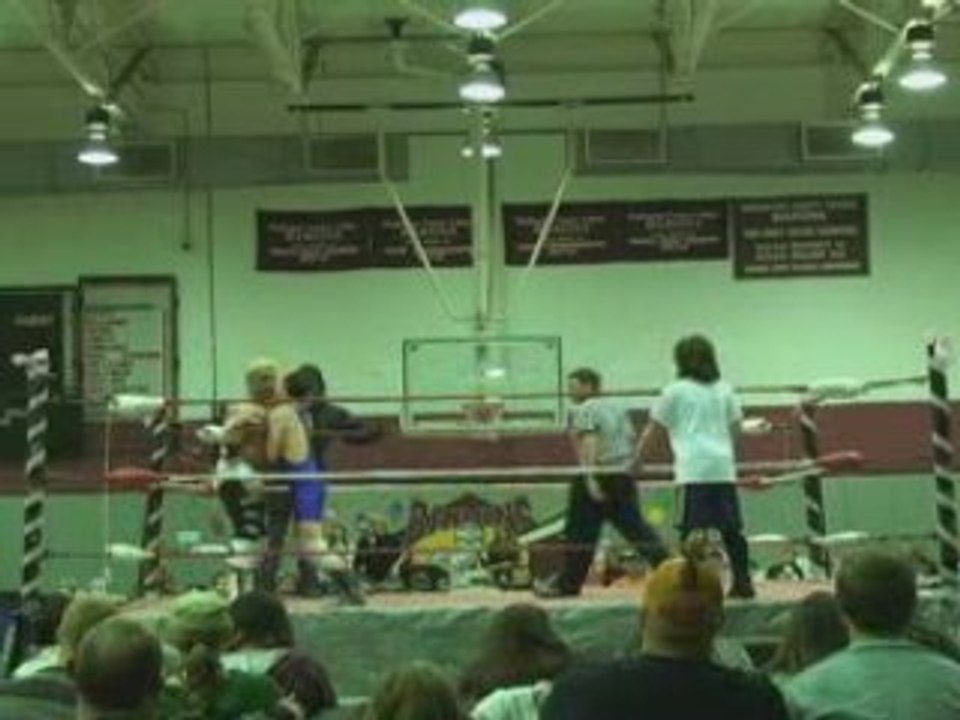 Steve and Colby Corino tag team match
