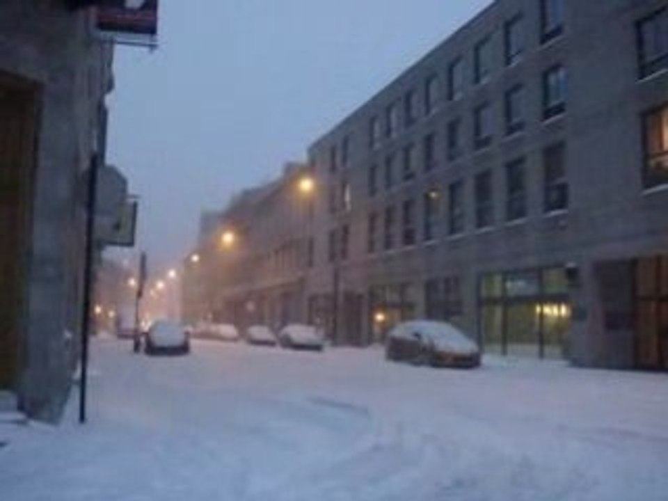 Ca y est, la neige...