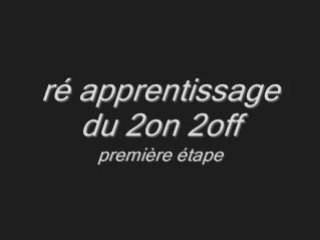 Ré apprentissage du 2o 2o première étape, le 9 décembre 2008