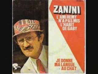 Marcel Zanini Je donne ma langue au chat (1970)