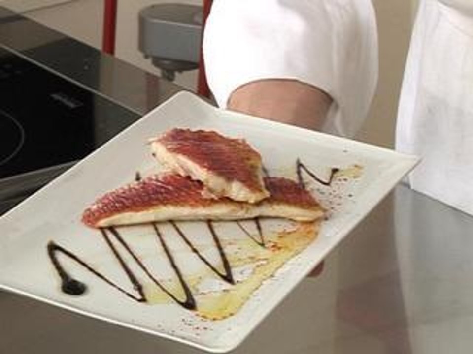 Cuire un filet de rouget au four | Technique de chef
