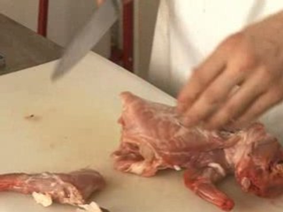 decouper lapin
