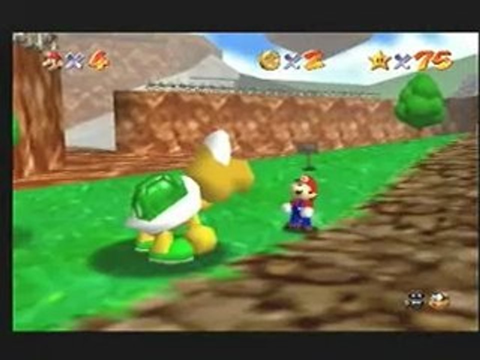 Gameshark code: Mario has the time