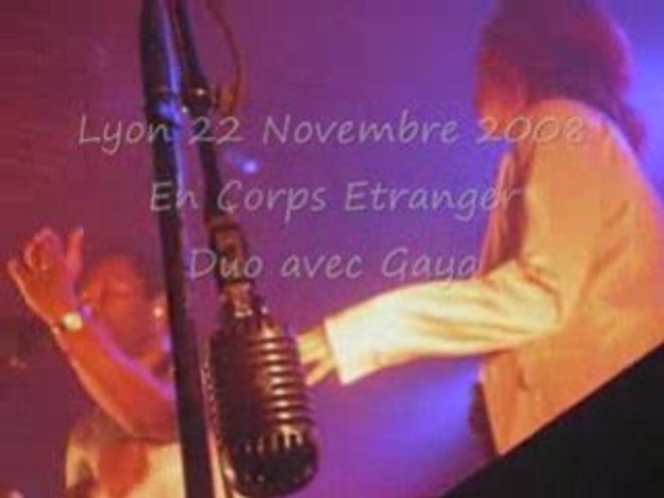 William Baldé et Gaya Lyon 22Novembre 2008 En Corps Etranger
