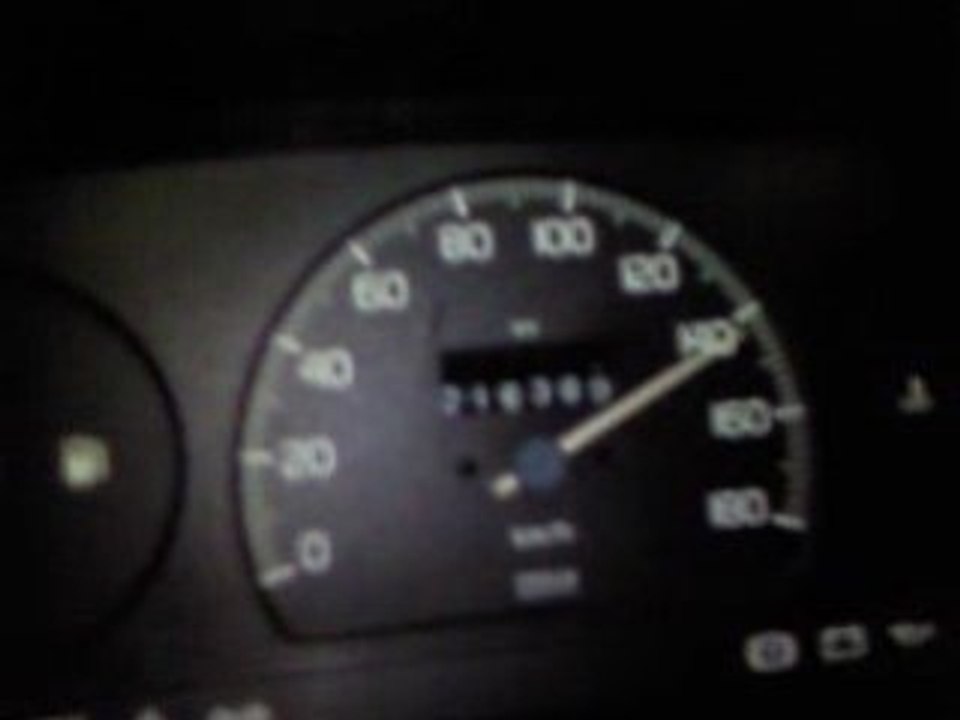 Accélération en fiat uno diesel (pot tuning) MOTEUR d'origin