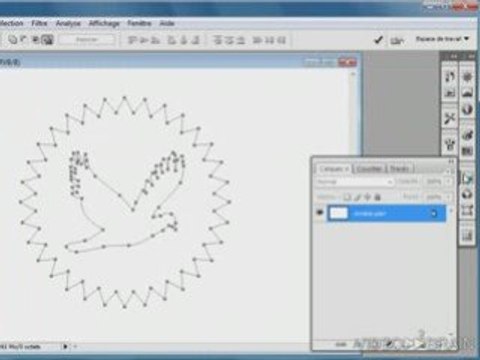 Adobe Photoshop CS3 : Outil sélection de tracé