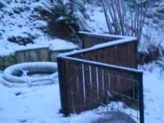 Mes filles dans la neige