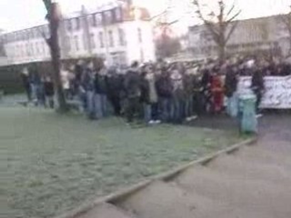 Lycée Coëtlogon Rennes en grève