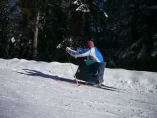 ski de fond sans les jambes