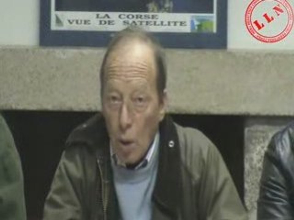 Corsica Libera : Conférence de presse Pitretu Bicchisgia