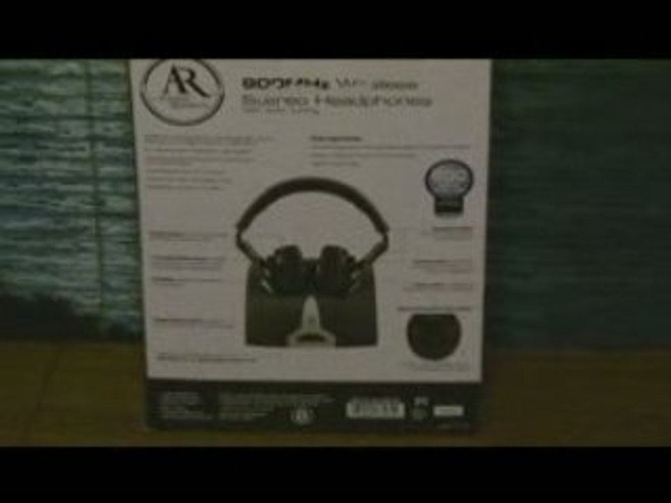 Acoustic Research AW772 Wireless TV Headphones