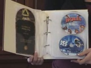 CD DVD Storage Binder to Organize your CD / DVD