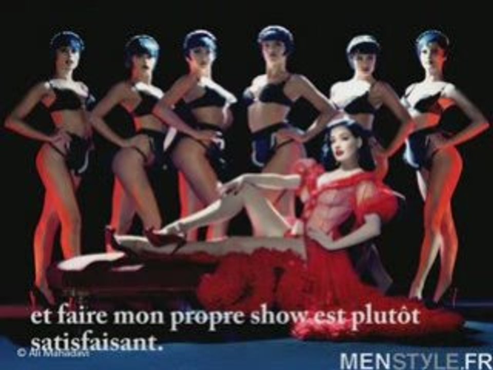 Rencontre exclusive avec Dita Von Teese