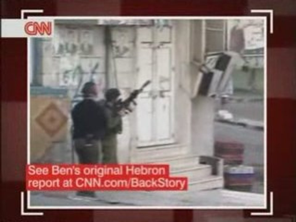 BkS 12/10 Ben Wedeman in Hebron