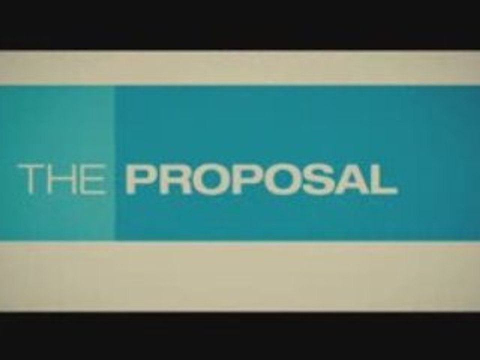 The Proposal - trailer