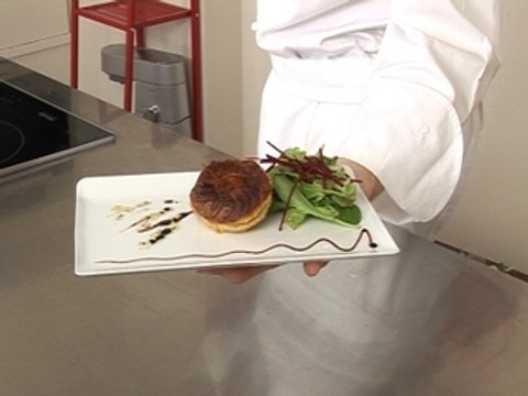 Tourtière de foie gras et champignons