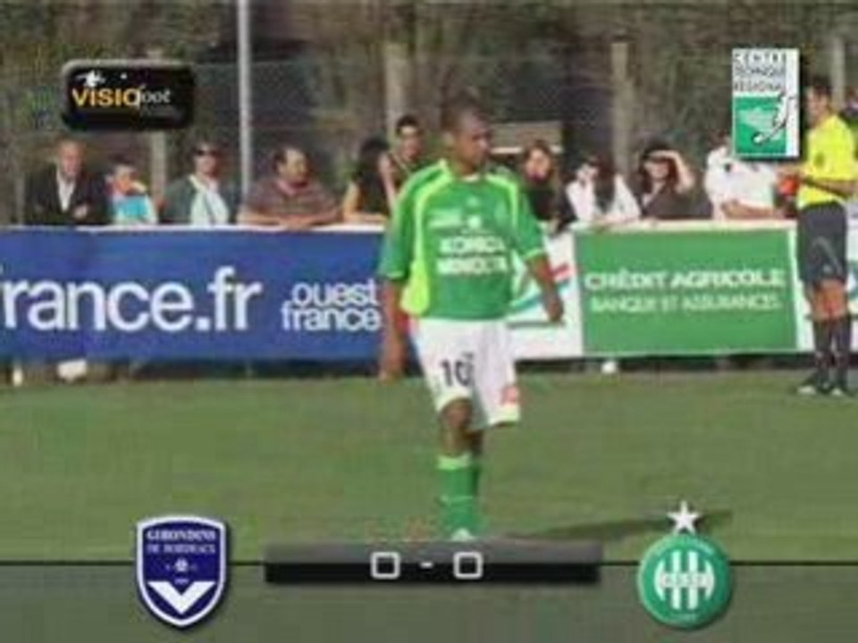 Tournoi des centres de formation : Bordeaux / Saint -Etienne 27/28/29 juillet 2008