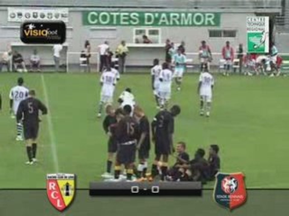 Tournoi des centres de formation : RC Lens / Stade Rennais  27/28/29 juillet 2008