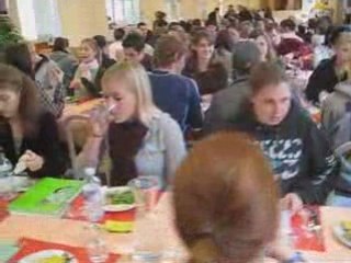 Repas fin d'annee au Collège International de Cannes