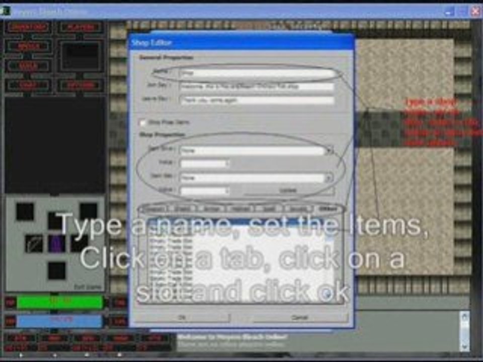 How to make a shop on eclipse