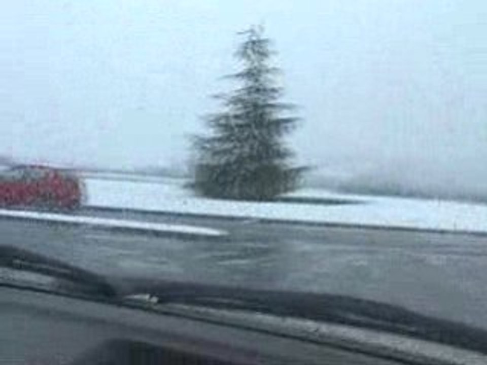 Glisse dans la neige