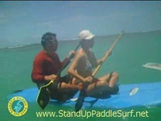 SUP Fun at Ala Moana with Kekoa, Terri and Dominic