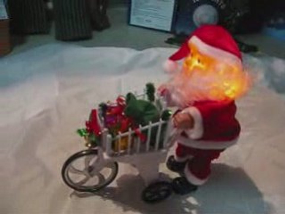 Pere noel automate petit gaddie