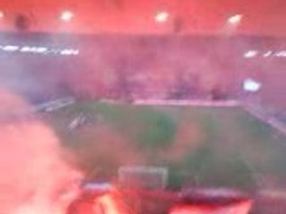 Tribune boulogne psg/lyon