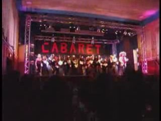fin du spectacle CABARET