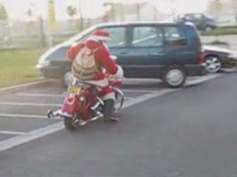 Harley davidson Pere noel