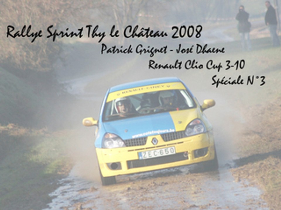 RS Thy le Château 2008, Grignet - Dhaene Renault Clio