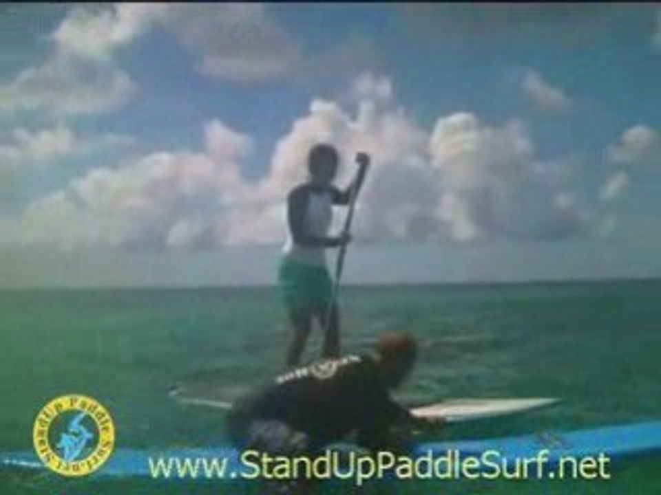 SUP at Toes with Kainoa and Sonny