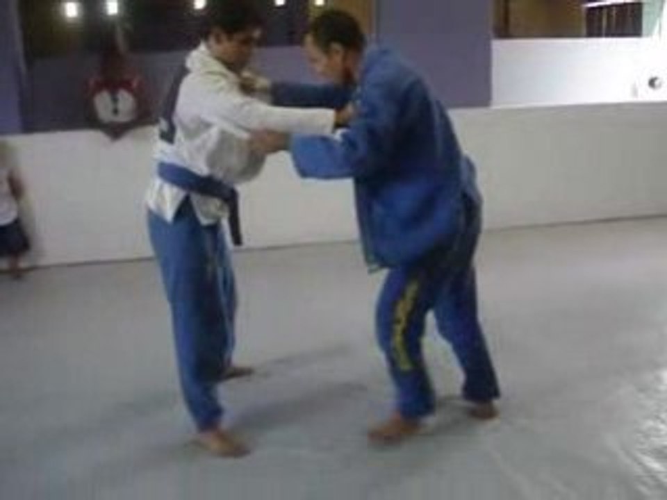 pull the guard and sweep