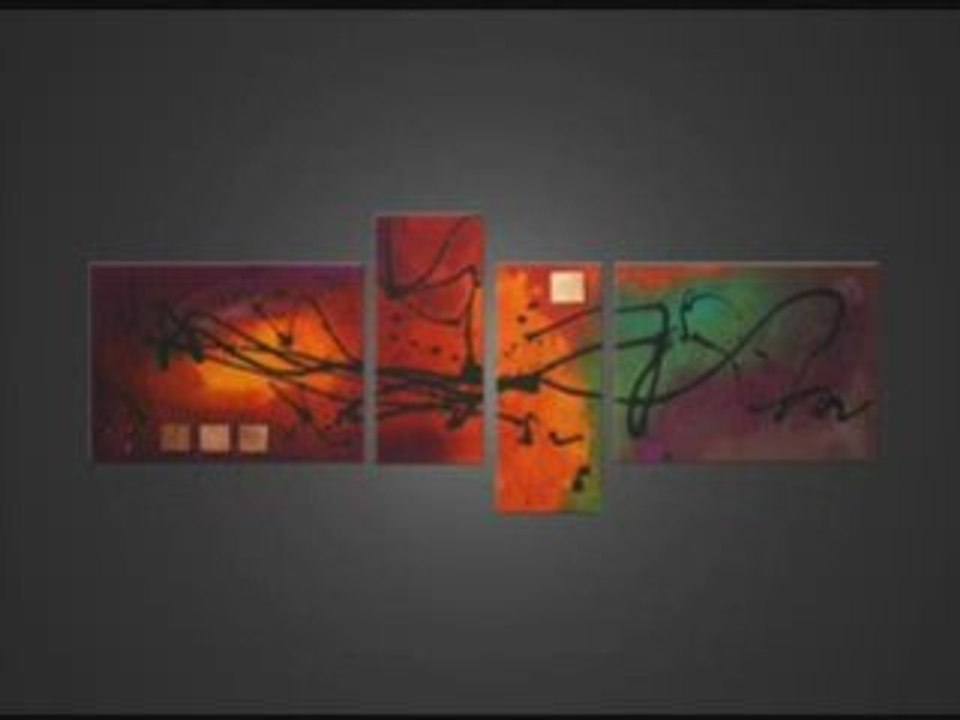 Tableaux de l'artiste peintre John Beckley vidéo hd