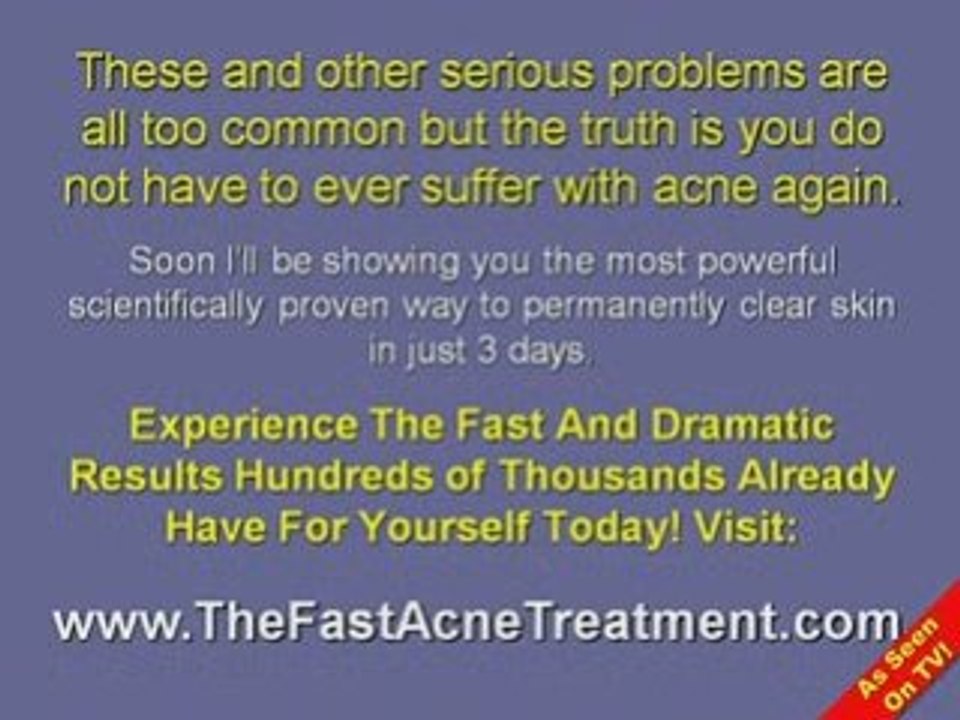 How To Get Rid Of Acne Naturally In Just 3 Days