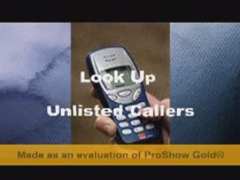 Do a reverse phone lookup.