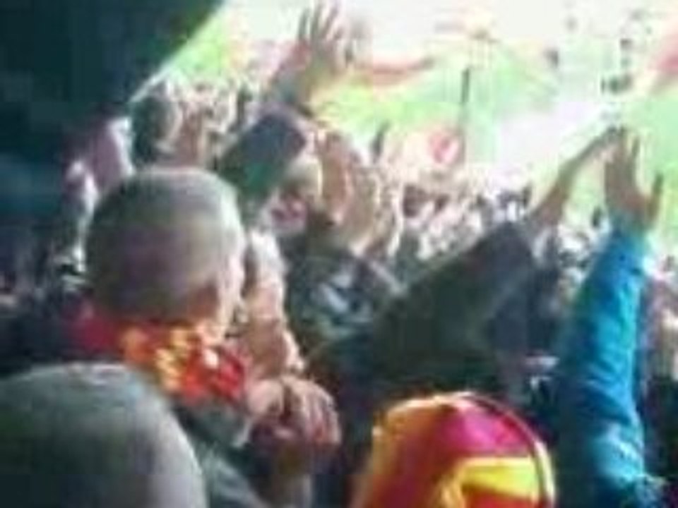 lens Montpellier  "si t'es fier d'être un lensois"