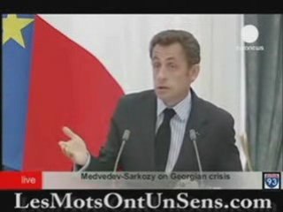 Sarkozy : "Les mots ont un sens"