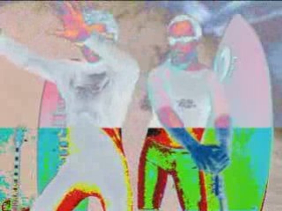 Clip de surfeurs