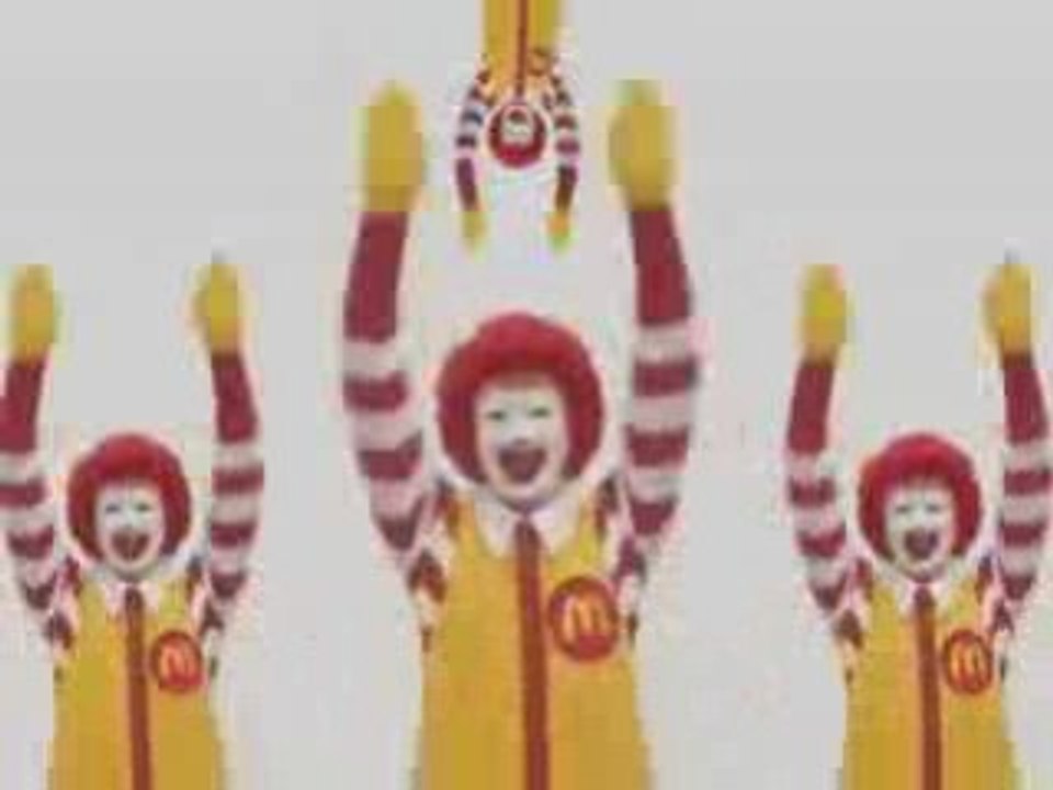 Ronald mcdonald est fou