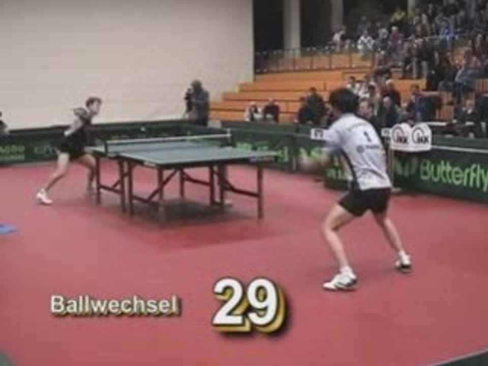50 échanges de tennis de table !