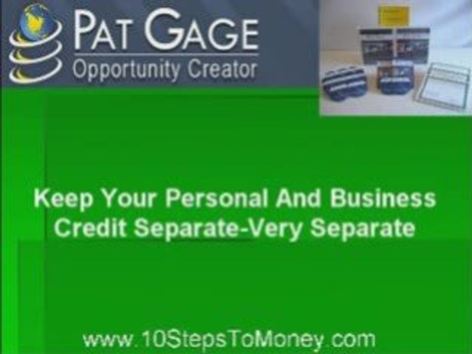 Pat Gage - Start A Small Busines With Lousy Credit