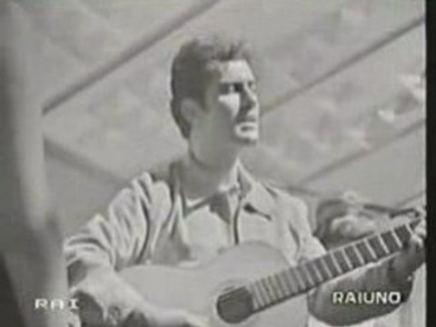 luigi tenco - presentacion en vivo año 1966