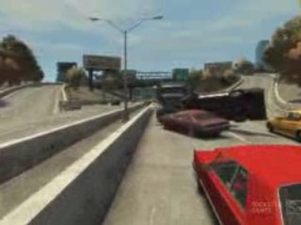 GTA 4 - Accident en camion