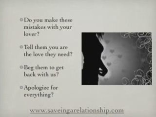 Saving a Relationship