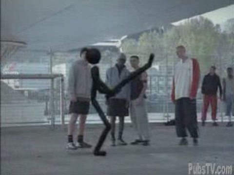 Football nike commercial - soccer - stickman vs ronaldinho