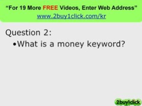 Adwords Keyword Tool - The Questions Answered