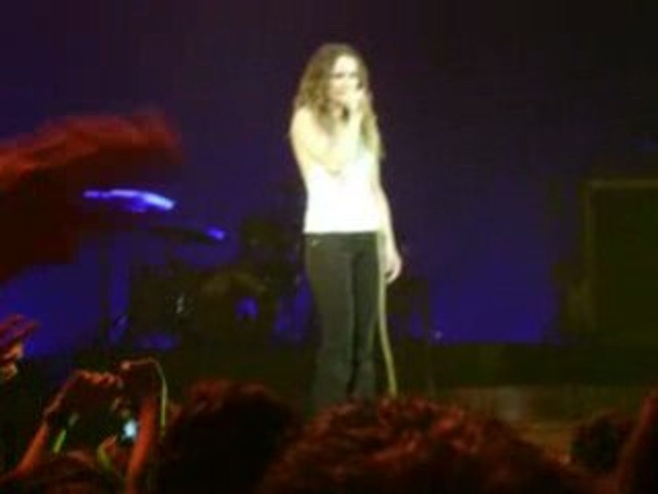 Vanessa Paradis ( Le tourbillion ) zénith Nantes 17/11/2007