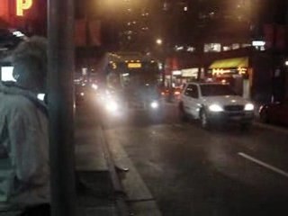 Vancouver Troleybus Five to Robson street.